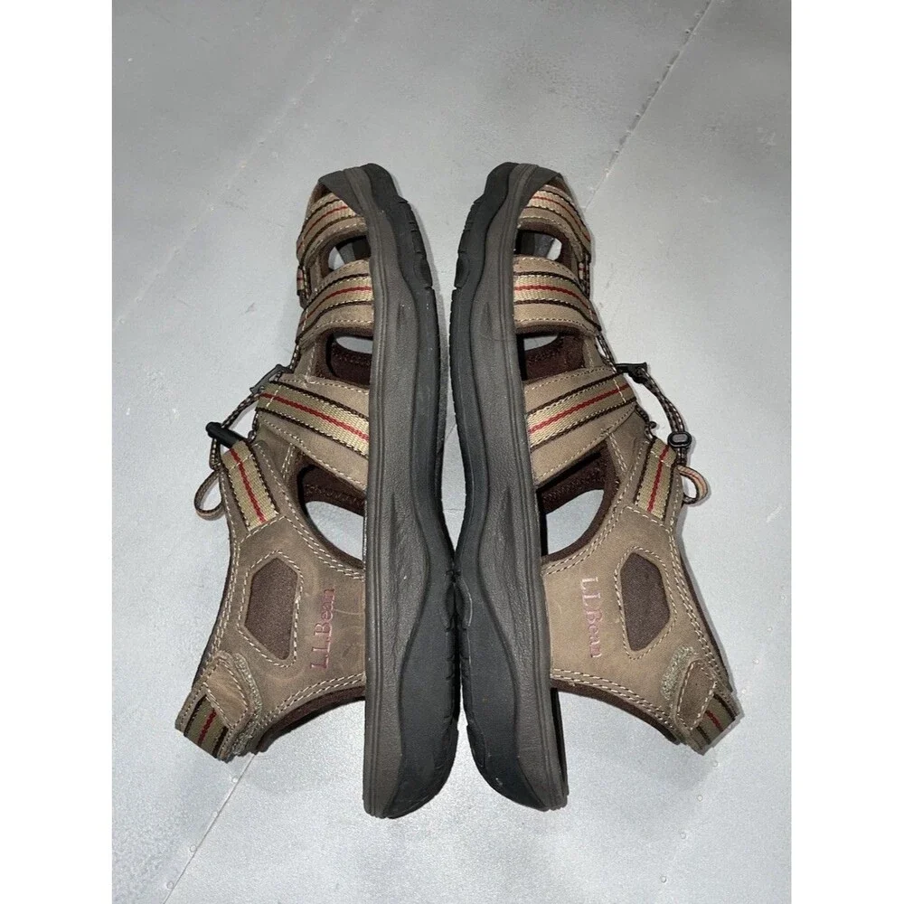 L.L.Bean Explorer Sport Sandals Mens 11 Outdoor Hiking Fishing Water Shoes